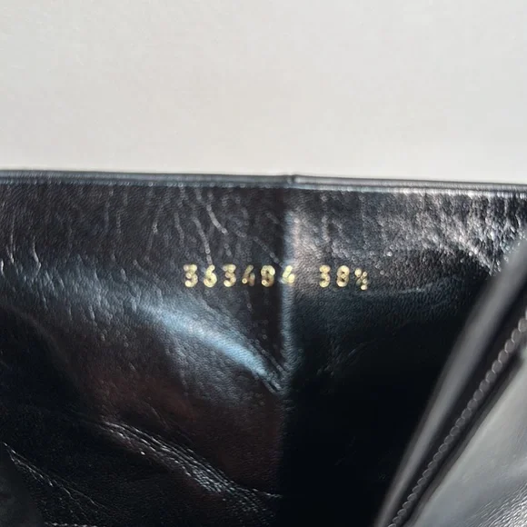 Balenciaga Black Leather Heel Boots - Picture 9 of 11